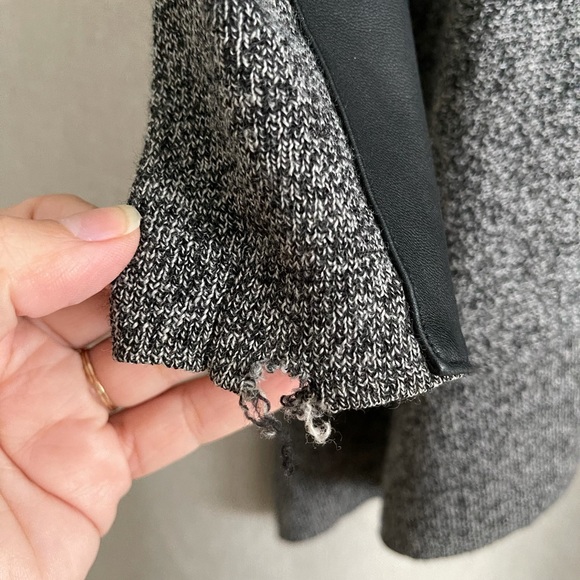 Theory Draped Collar Cardigan - Picture 3 of 4